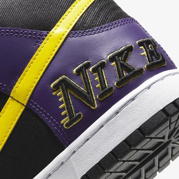 Nike Dunk High EMB Lakers DH0642-001