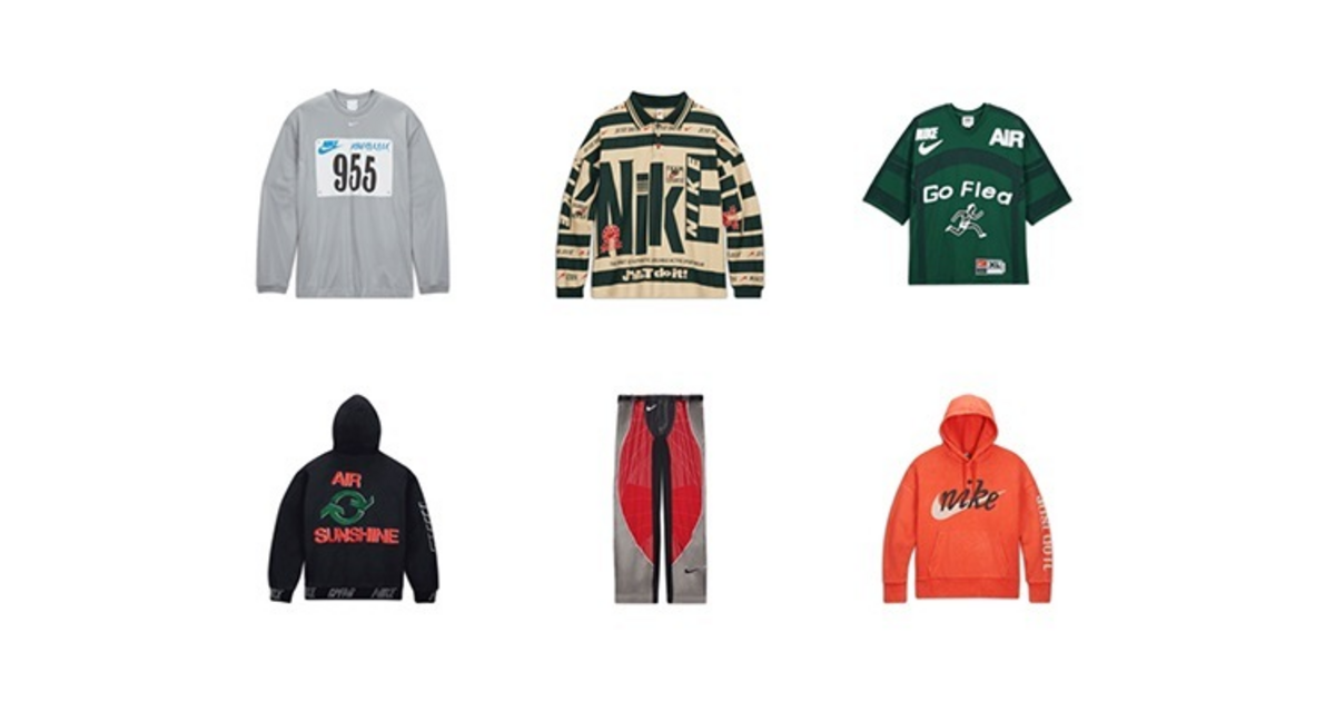 シャツ Nike x Cactus Plant Flea Market Go Flea Coleção de vestuário Nike x Cactus Plant Flea Market – Data