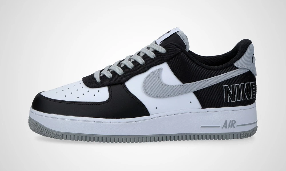 Air Force 1 EMB Black Silver CT2301 001 Dead Stock