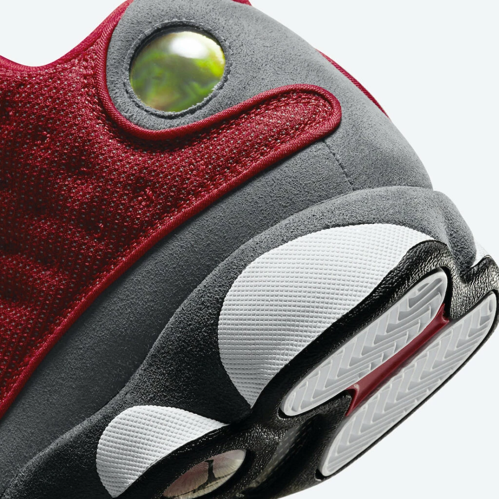 Jordan 13 red and grey best sale