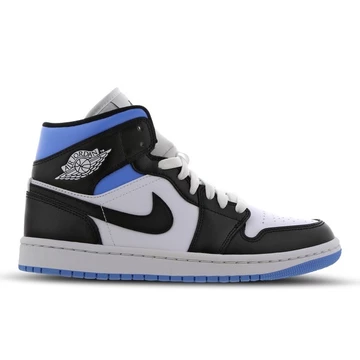 Jordan 1 Mid University Blue Mix Materials