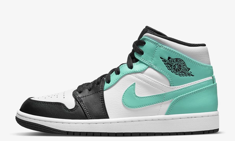 Jordan 1 Mid Island Green 554724 132 Dead Stock