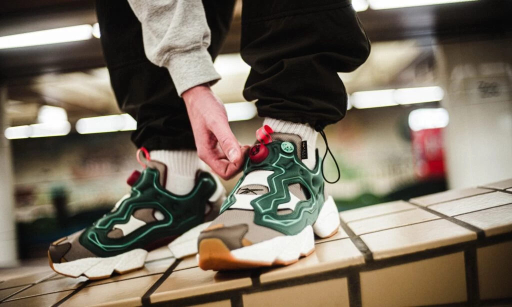 BBC x Reebok Instapump Fury Boost Pine Green GZ5363 Dead Stock