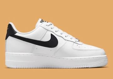 Nike Air Force 1 White Black Gold