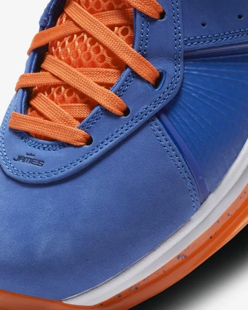 Nike LeBron 8 Blue Orange