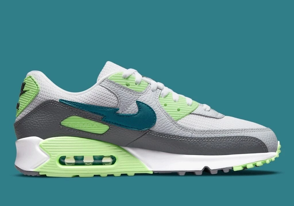 Air max 90 lime green and grey online