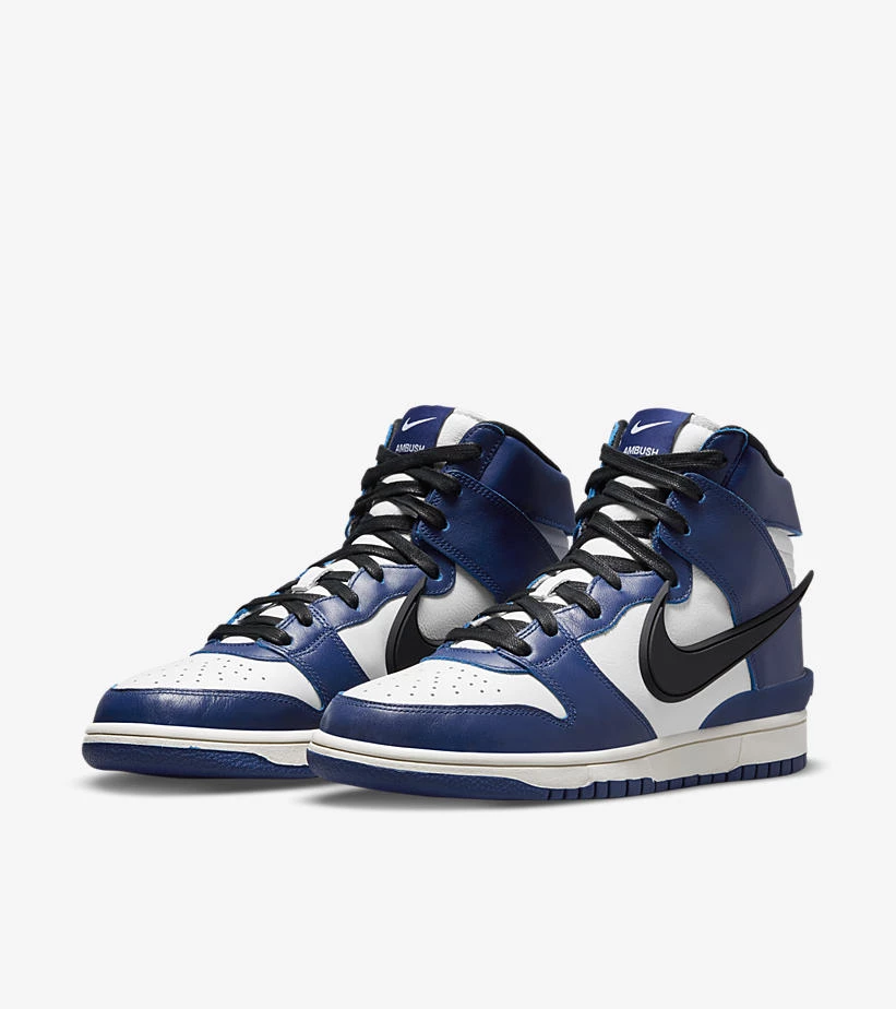AMBUSH x Nike Dunk High Royal Blue CU7544-400 Dead Stock