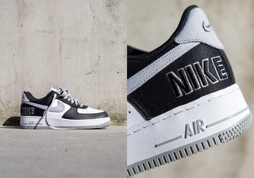 Air Force 1 EMB Black Silver