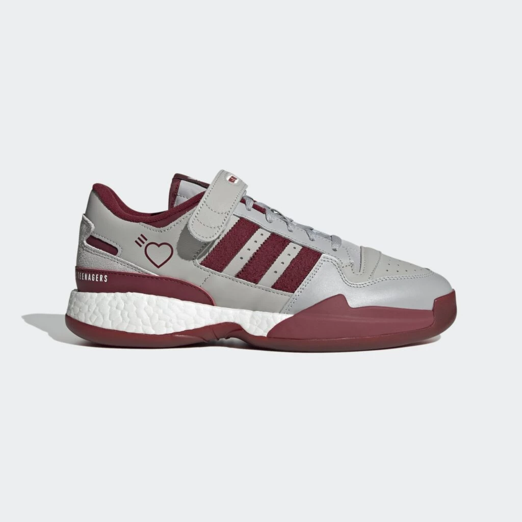 Human Made x adidas Forum Burgundy Dead Stock