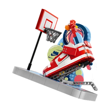 LEGO® x Nike Shirt GS Dark Cayenne