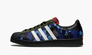 Bape x adidas Superstar Multi Camo