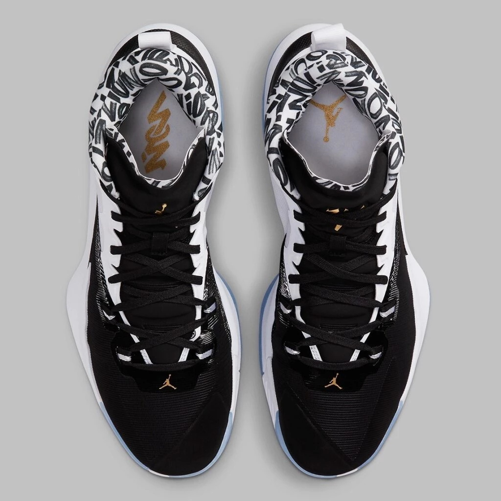 Nike Jordan Zion 1 Black White Gold DA3130-002 | Dead Stock