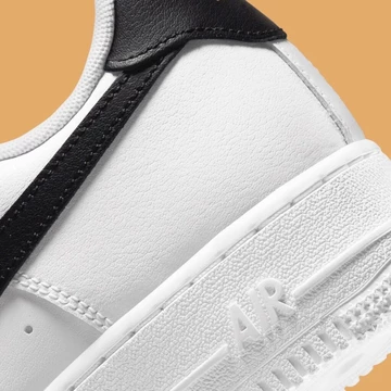 Nike Air Force 1 White Black Gold
