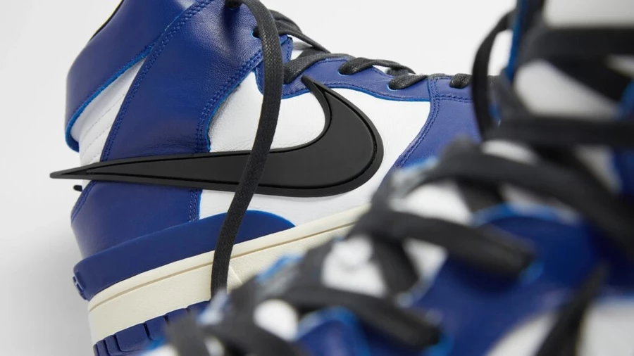 AMBUSH x Nike Dunk High Royal Blue CU7544-400 Dead Stock
