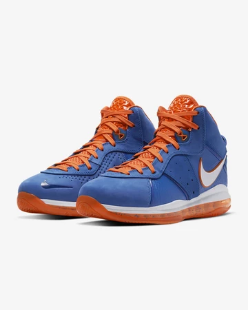 Nike LeBron 8 Blue Orange CV1750-400