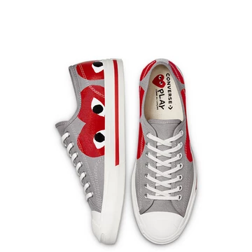 Converse x CDG Play Jack Purcell Red