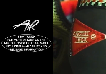 UPDATE! Travis Scott Air Max 1 - Teaser