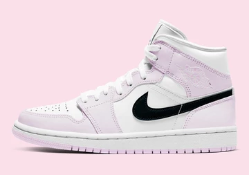 Jordan 1 Mid Barely Rose BQ6472-500