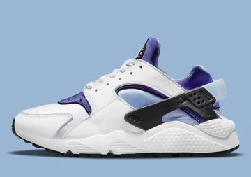 Nike Air Huarache White Purple