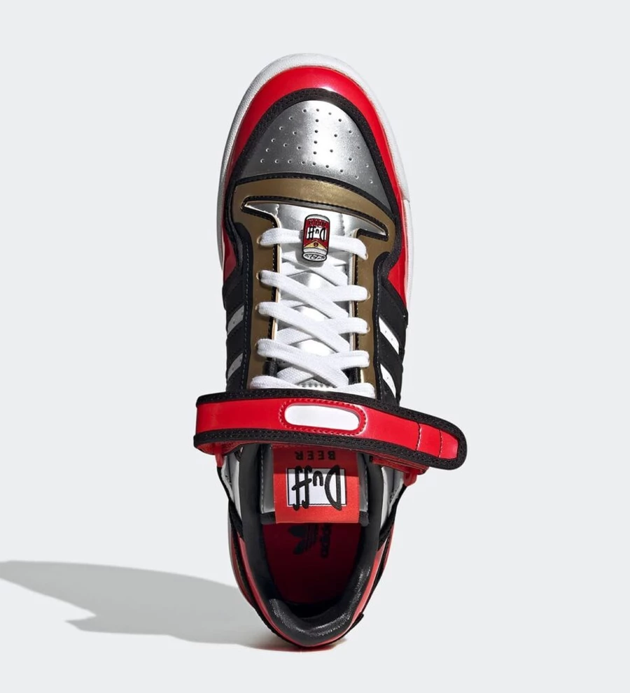 The Simpsons x adidas Forum Low Duff Beer H05801 Dead Stock