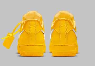 Off-White x Nike Air Force 1 University Gold