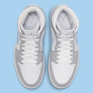 Jordan 1 Mid Icy Swoosh
