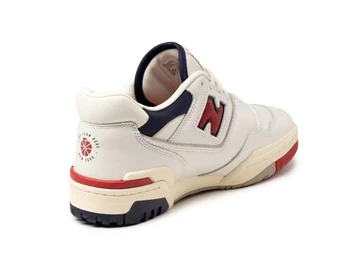 New Balance 550 x Aime Leon Dore White Navy Red BB550A3
