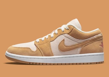 Jordan 1 Low Suede Corduroy