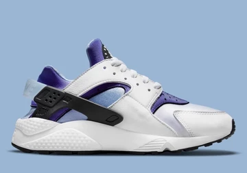 Nike Air Huarache White Purple