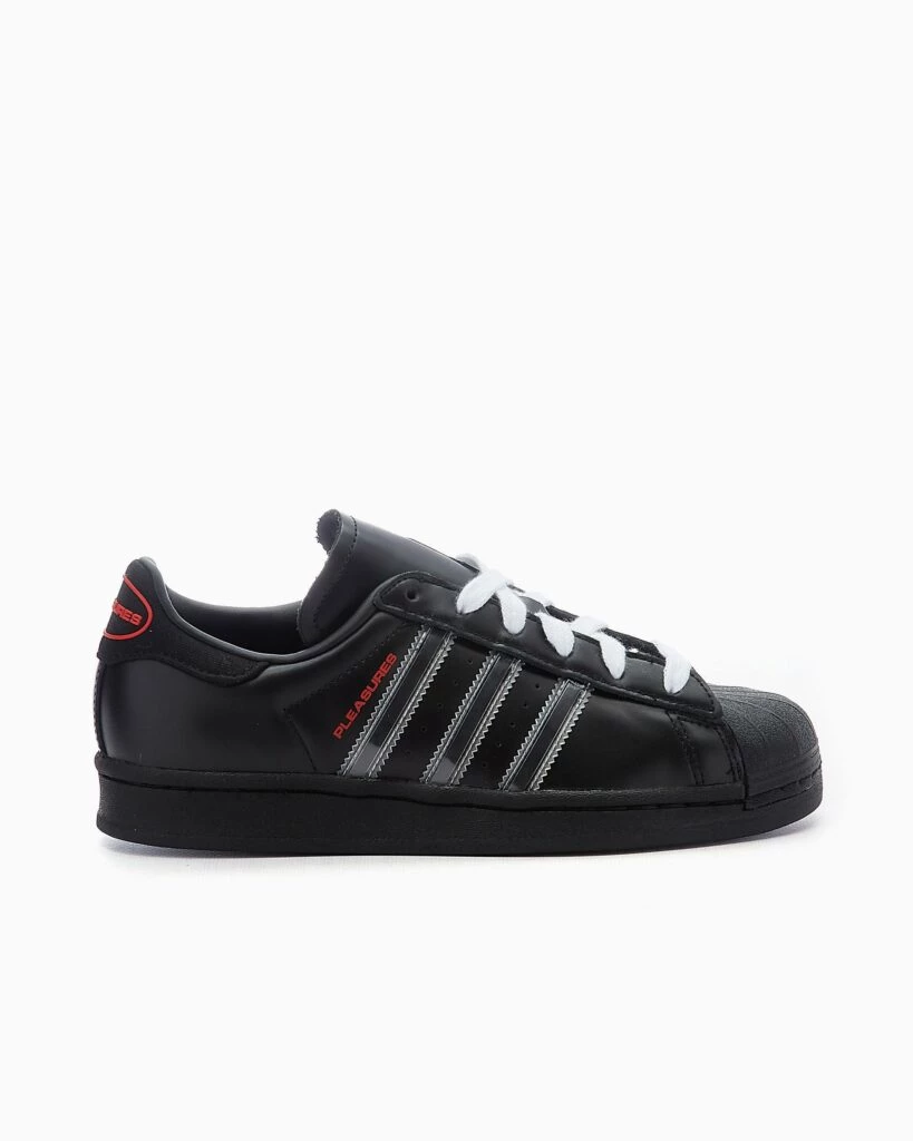 Pleasures x adidas Superstar Carbon Black GY5691 | Dead Stock
