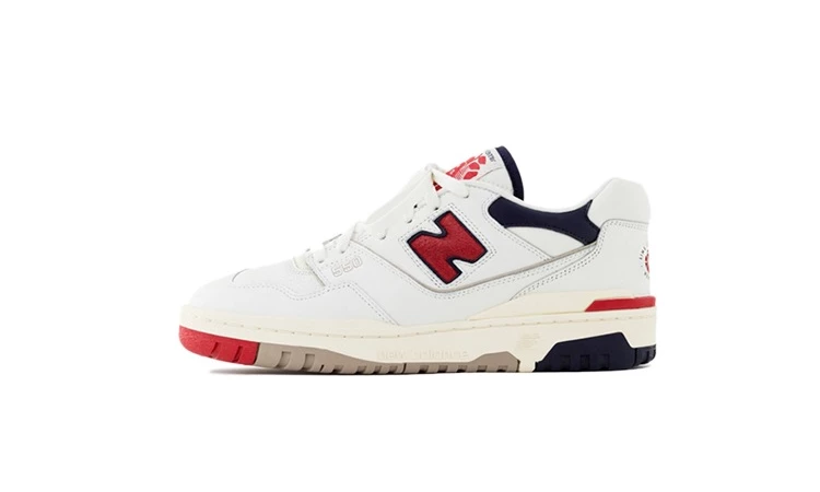 New Balance 550 x Aime Leon Dore White Navy Red