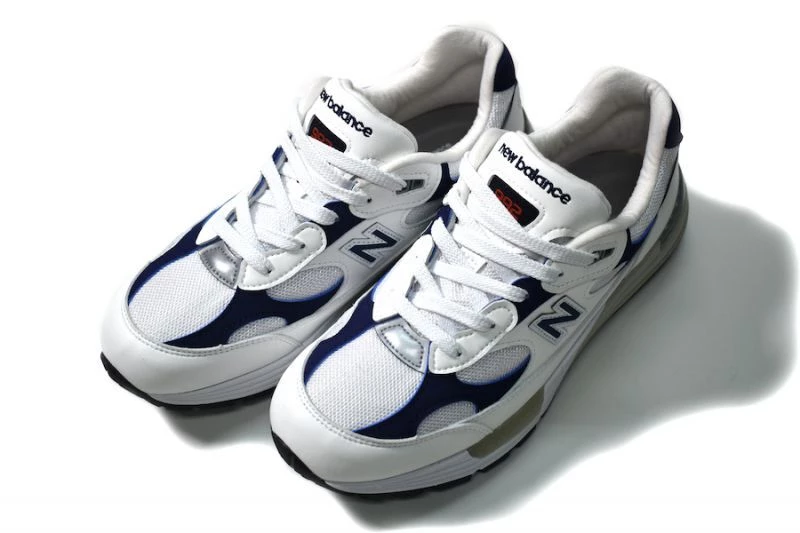New Balance M992 White Navy M992EC | Dead Stock