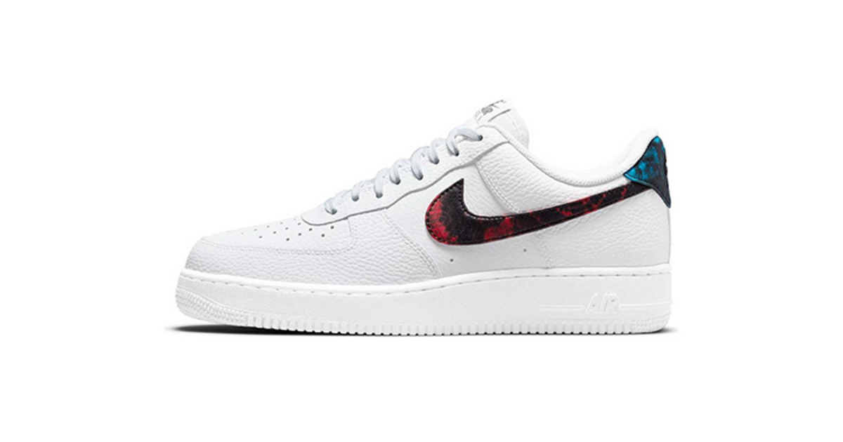 air force 1 low black tie dye