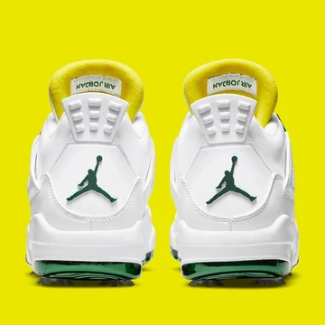Jordan 4 Golf Metallic Green
