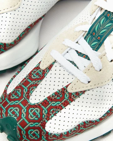 Casablanca x New Balance 327 Red Monogram