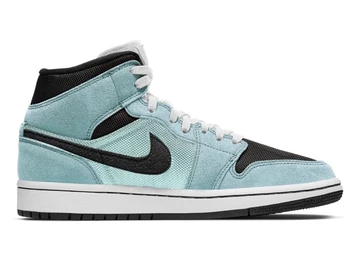 Jordan 1 Mid Aqua Blue Tint