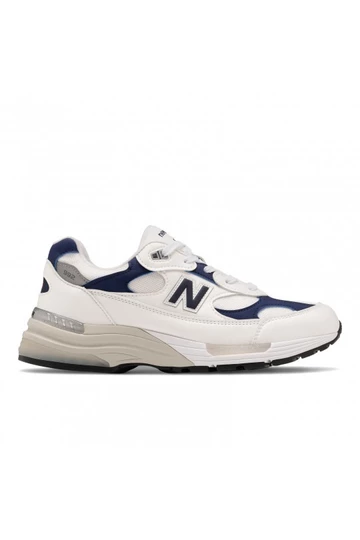 New Balance M992 White Navy