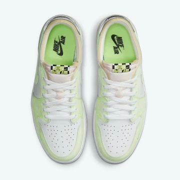 Air Jordan 1 Low Ghost Green Oben