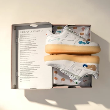 Air Force 1 Flyleather Mayumi Yamase White