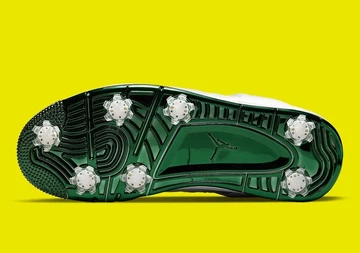 Jordan 4 Golf Metallic Green