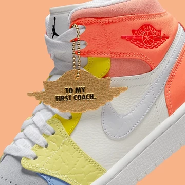 Jordan 1 Mid To My First Coach