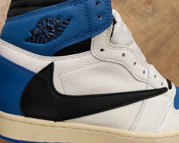 Jordan 1 High Travis Scott x Fragment Military Blue