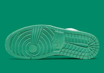 Jordan 1 Low White/Lucky Green