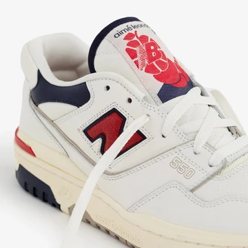 New Balance 550 x Aime Leon Dore White Navy Red BB550A3