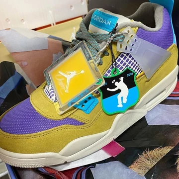 Union Air Jordan 4 Desert Moss