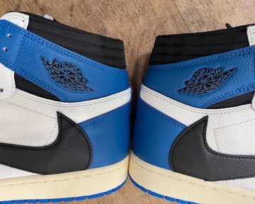 Jordan 1 High Travis Scott x Fragment Military Blue