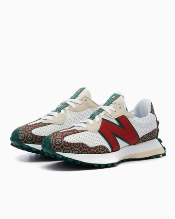 Casablanca x New Balance 327 Red Monogram