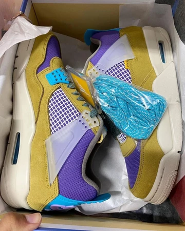 Union Air Jordan 4 Desert Moss