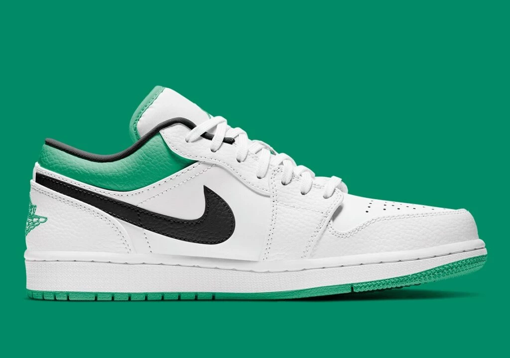 Jordan Low White/Lucky Green 553558-129 Dead Stock