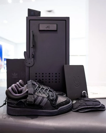 Bad Bunny adidas Forum Black
